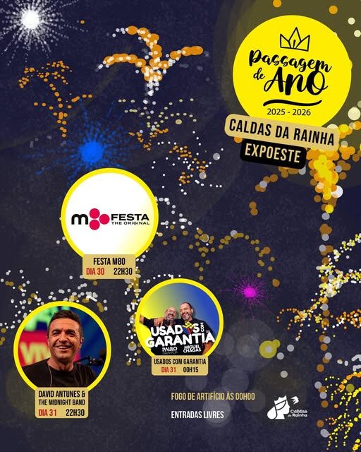 Passagem de Ano em Caldas da Rainha