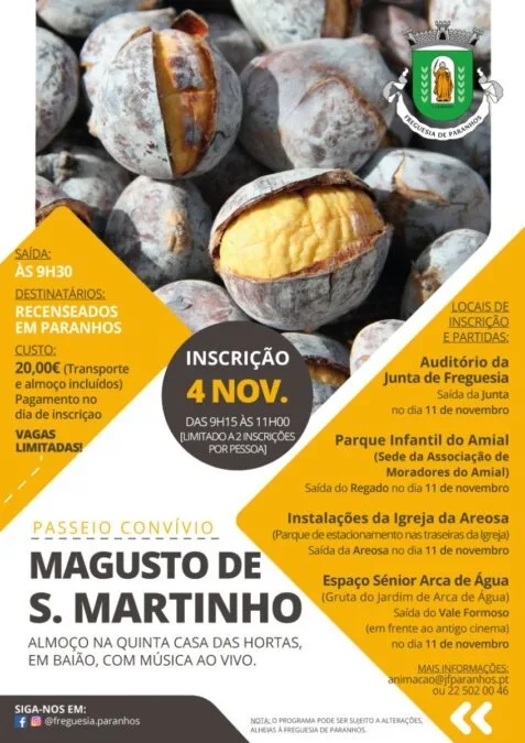 Passeio Convívio Magusto de São Martinho
