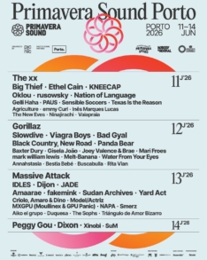 Primavera Sound Porto 2026