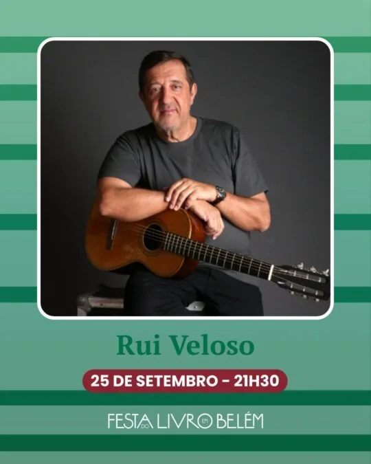 Rui Veloso na Festa do Livro em Belém