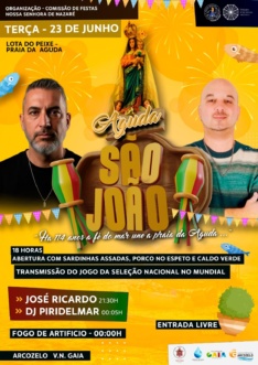 São João na Praia da Aguda