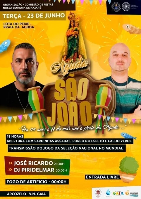 São João na Praia da Aguda