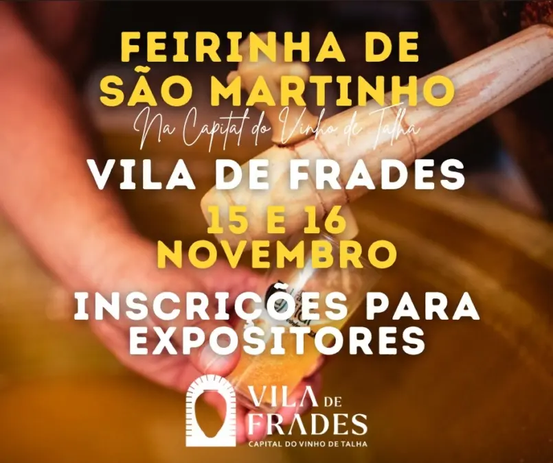 Feirinha de São Martinho em Vila de Frades