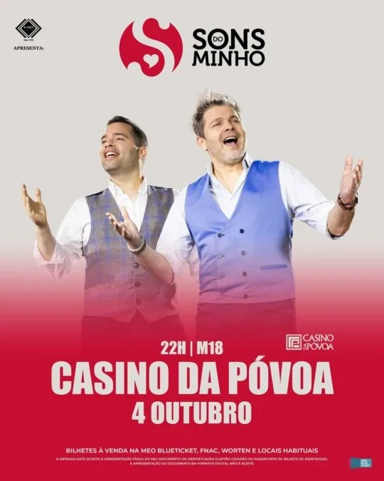 Sons do Minho ao vivo no Casino da Póvoa