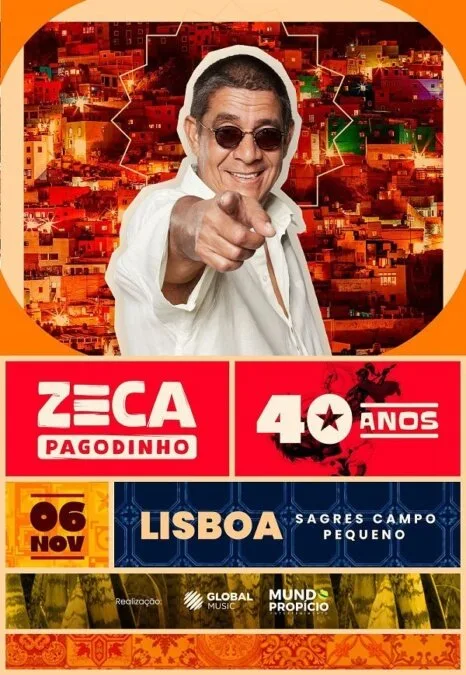 Zeca Pagodinho no Sagres Campo Pequeno