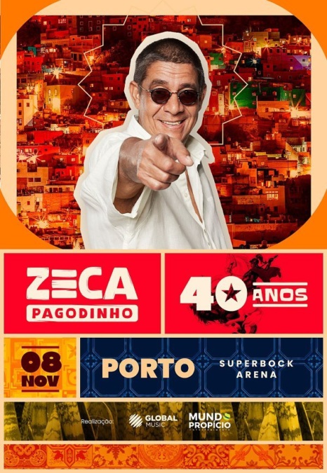 Zeca Pagodinho no Super Bock Arena