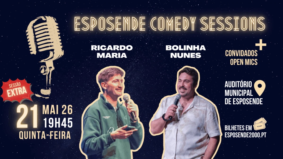 Esposende Comedy Session 2 – 2026 – Sessão Extra