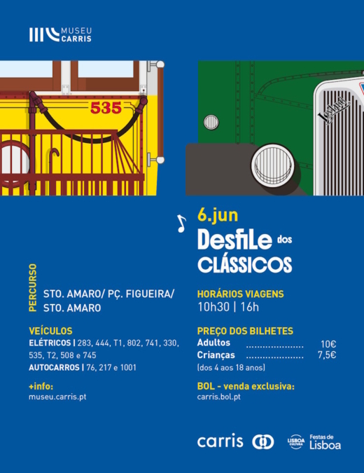 Desfile de Clássicos da Carris