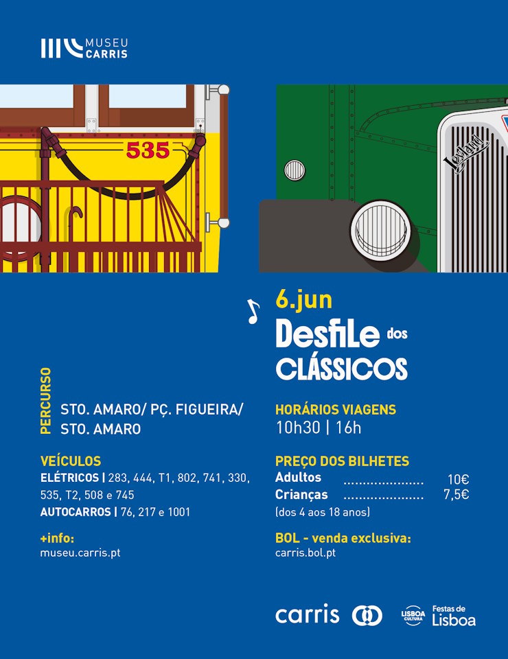 Desfile de Clássicos da Carris