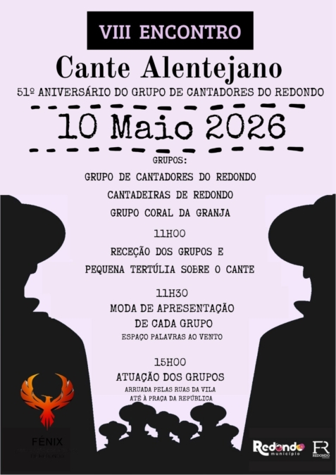 Encontro de Cante Alentejo e Aniversário do Grupo de Cantadores do Redondo