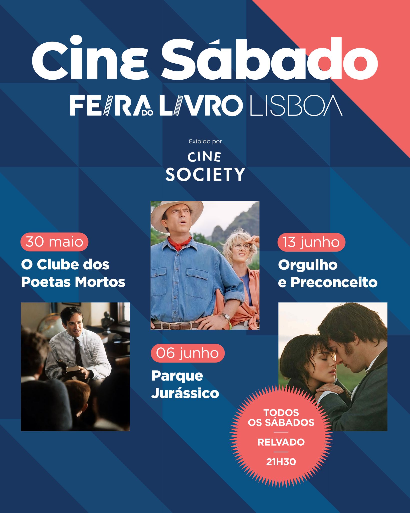 Cine Sábado na Feira do Livro