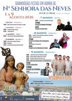 Festa em honra de Nossa Senhora das Neves – Aver-o-Mar