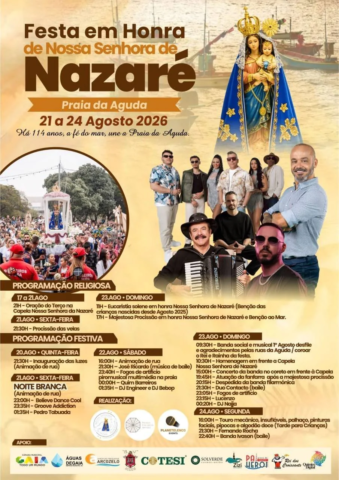 Festa em honra de Nossa Senhora de Nazaré – Praia da Aguda