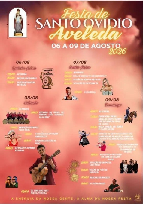 Festa em honra de Santo Ovídio – Aveleda