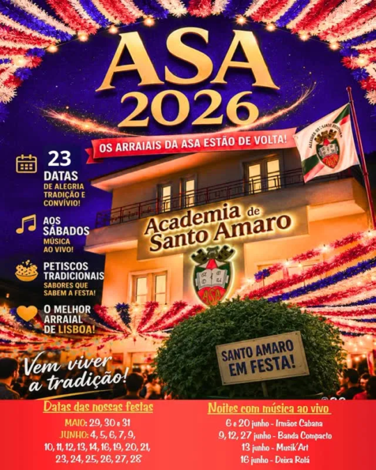 Arraiais da ASA 2026