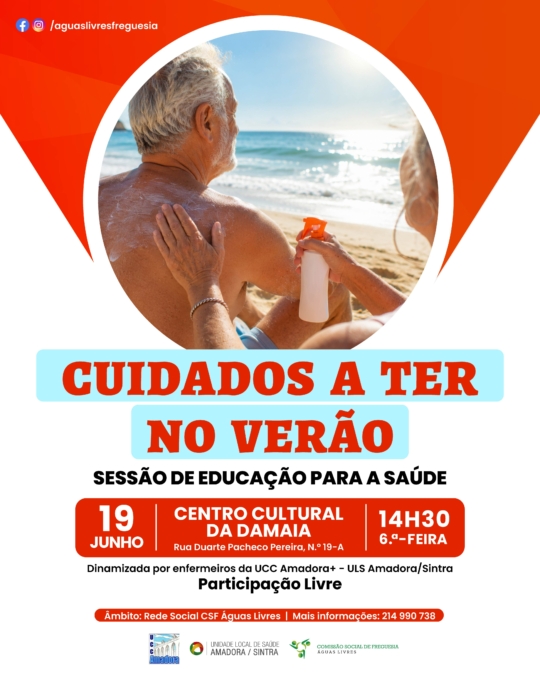 Cuidados a ter no verão | Sessão de Educação para a Saúde
