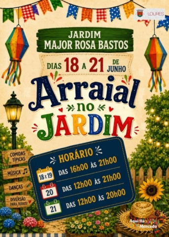 Arraial no Jardim
