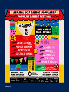 Arraial dos Santos Populares no Espaço Ó