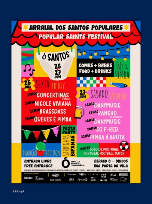 Arraial dos Santos Populares no Espaço Ó