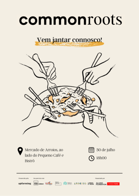 Jantar Comunitário no Mercado de Arroios