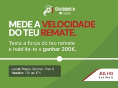 8ª Avenida desafia adeptos do futebol a testarem a força do remate no “Chutómetro”