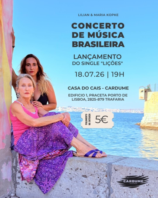 Lilian & Maria Kopke – Concerto de Música Brasileira (e lançamento do single “Lições”)