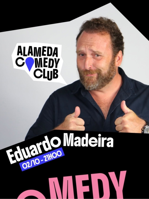 Alameda Comedy Club recebe Eduardo Madeira