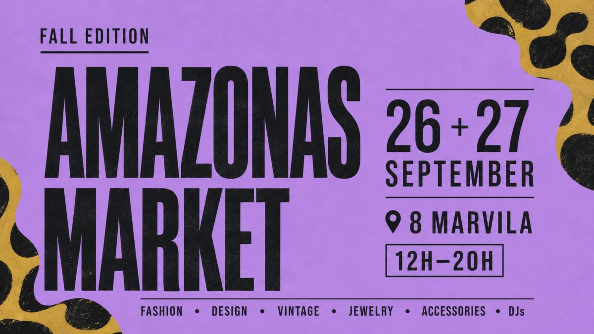 Amazonas Market – Edição de Outono · 26 & 27 de setembro @ 8 Marvila