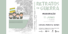 Exposição ‘Retratos de Guerra: Desenhos de Cristina Sampaio’