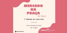 Mercado na Praça de Algés