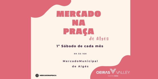 Mercado na Praça de Algés