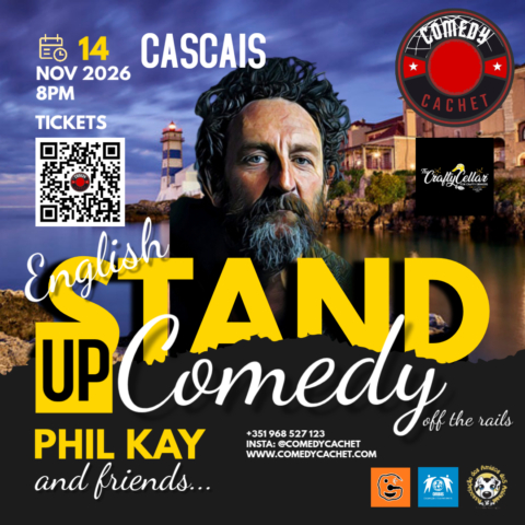 English Stand Up Comedy – PHIL KAY – Live in Cascais