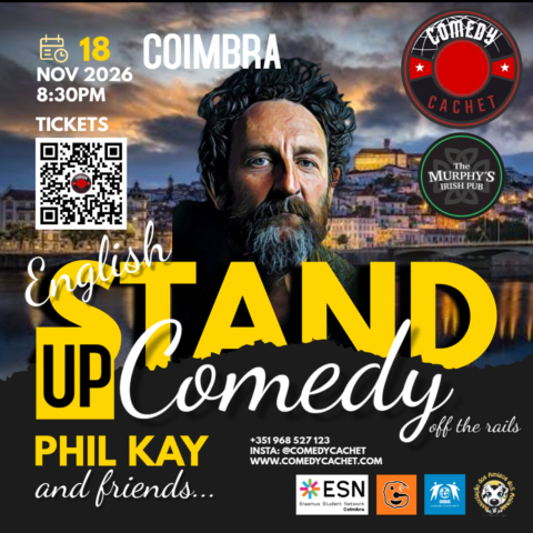 English Stand Up Comedy – PHIL KAY – Live in Coimbra