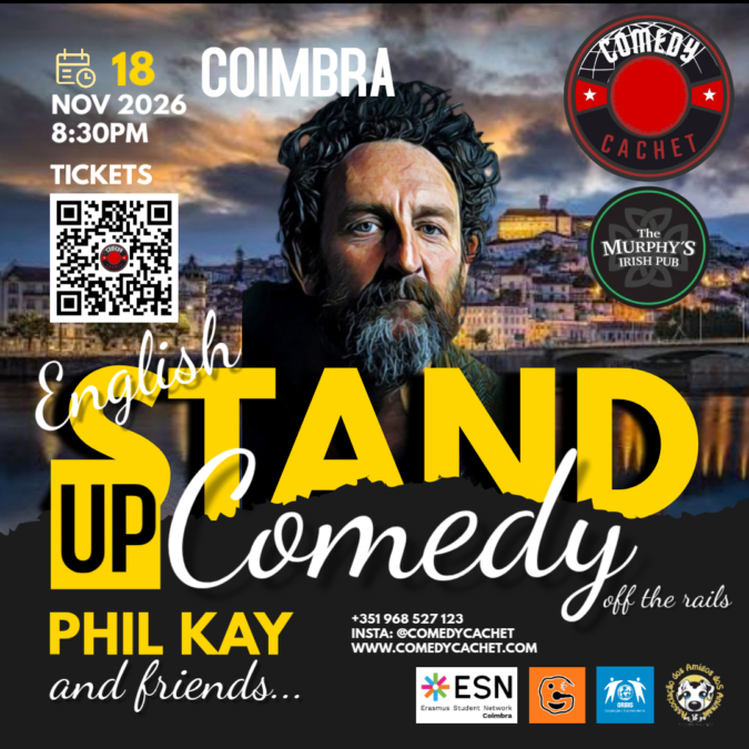 English Stand Up Comedy – PHIL KAY – Live in Coimbra