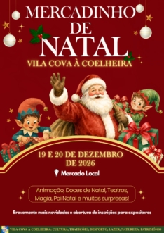 Mercadinho de Natal Vila Cova à Coelheira