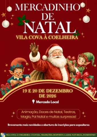 Mercadinho de Natal Vila Cova à Coelheira