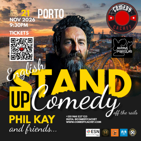 English Stand Up Comedy – PHIL KAY – Live in Porto
