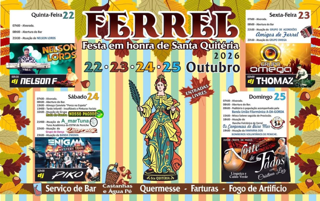 Festa em honra de Santa Quitéria – Ferrel